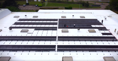 dakbedekking bedrijfspand pvc